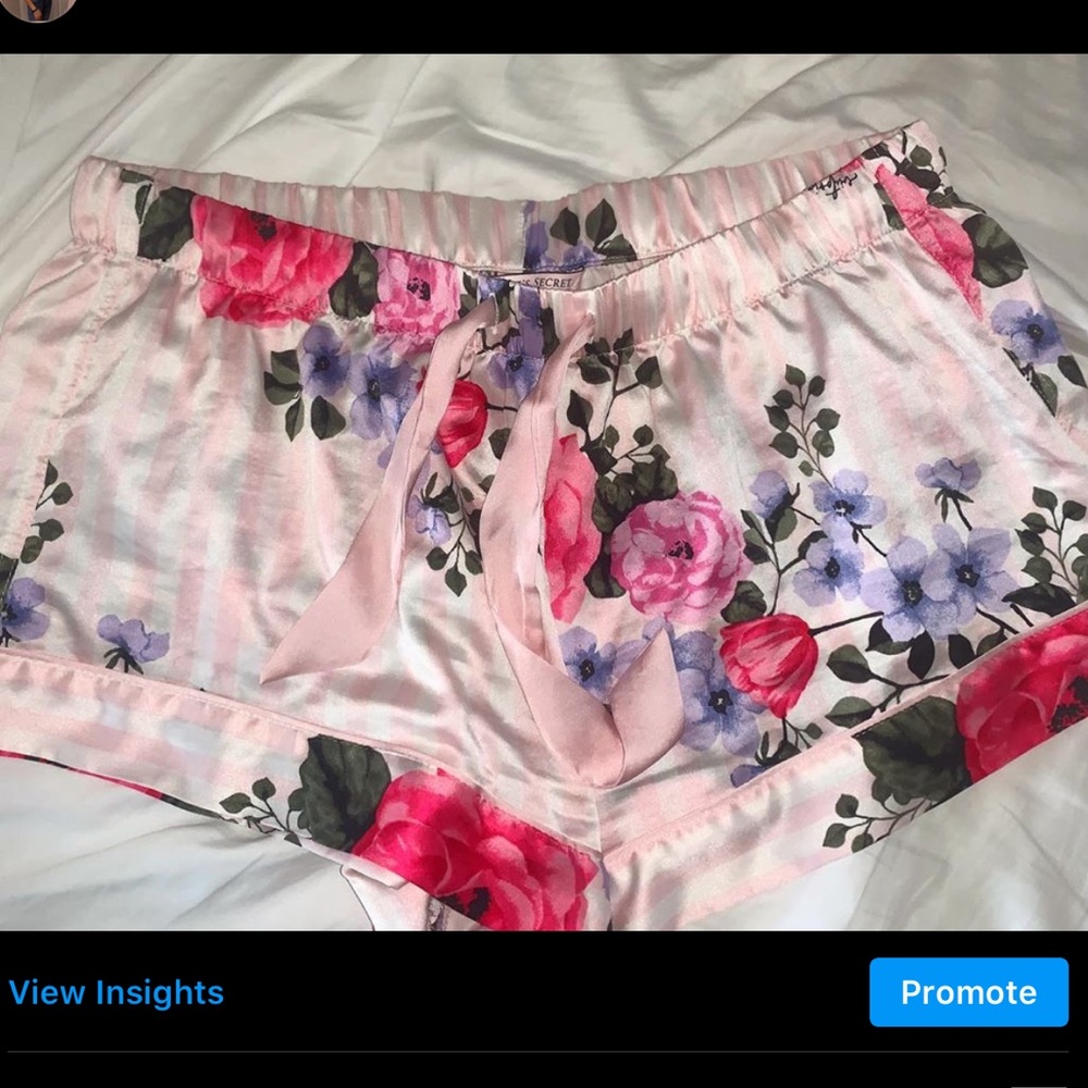 Victoria’s secret silk shorts